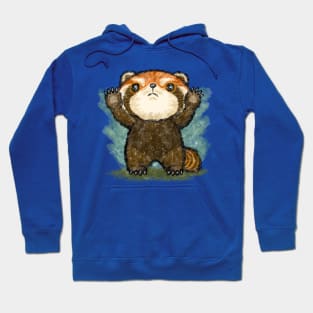 Bullish red panda Hoodie